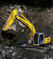Гусеничный экскаватор New Holland E215 